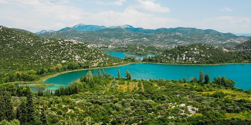 Baćina sjöar - Oasis i dalmatiska karst!