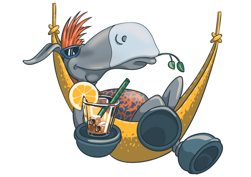 Mago - maskot LagenheterKroatien.se (Laganini.com)