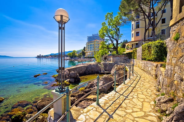 Lungomare - Opatija, Kroatien