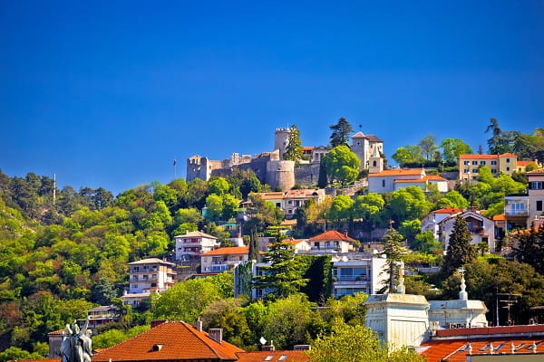 Trsat slott - Rijeka, Kroatien