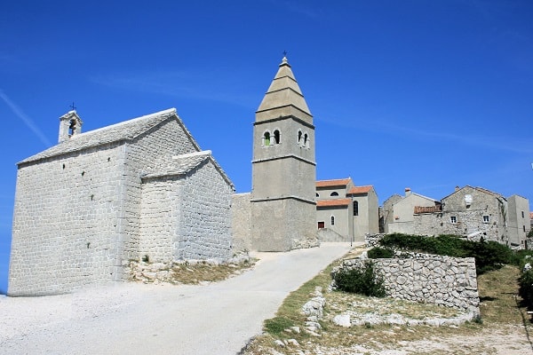 Lubenice - ö Cres, Kroatien
