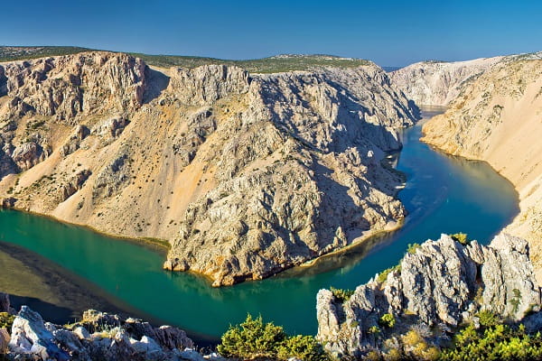 Zrmanja canyon, Kroatien