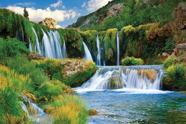 Zrmanja canyon, Kroatien