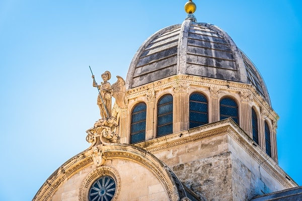 St Jacobs katedral - Sibenik, Kroatien