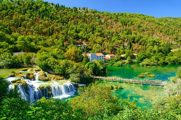 Nationalparken Krka, Kroatien