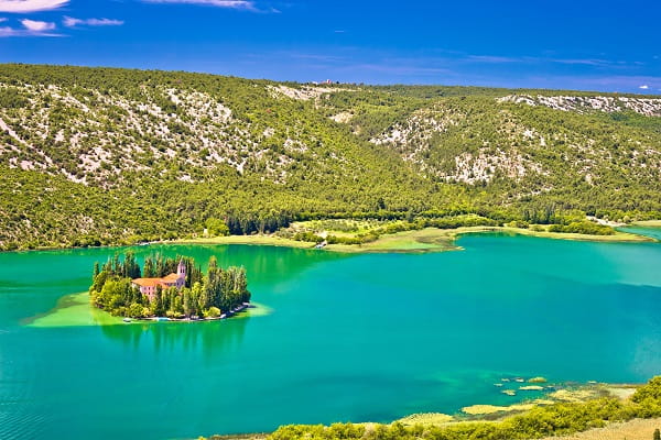 Nationalparken Krka, Kroatien