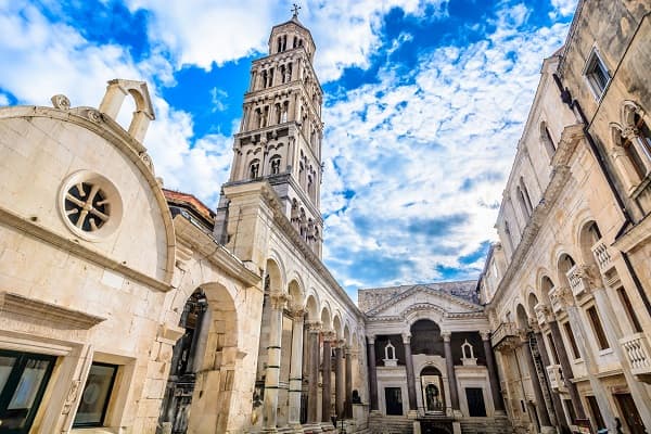 Diocletians palats Split, Kroatien