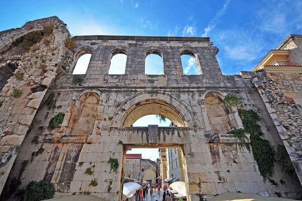 Diocletians palats Split, Kroatien