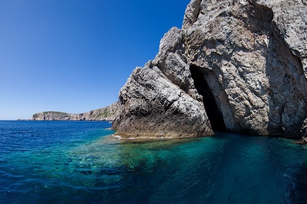 Blå grotta - Biševo, Kroatien