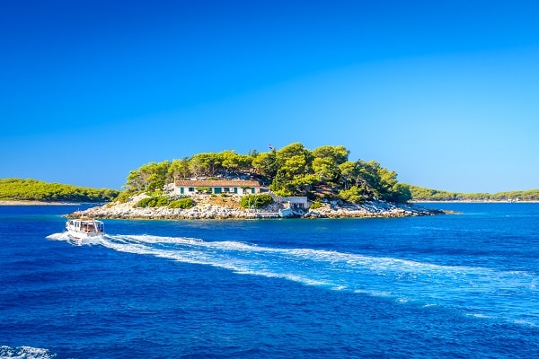 Paklinskiöarna - Hvar, Kroatien