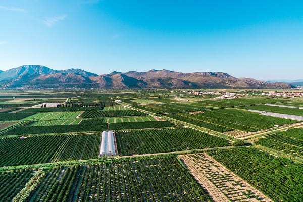 Neretva dalen, Kroatien