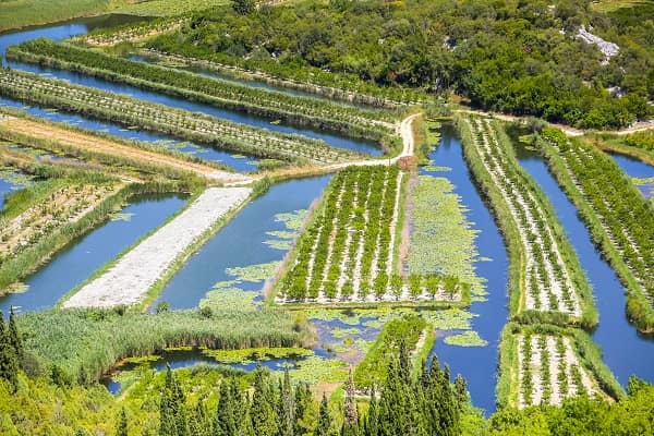 Neretva dalen, Kroatien
