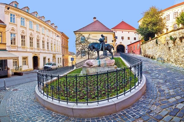 Zagrebs övre stad, Kroatien