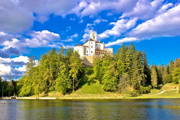 Trakošćan slott, Kroatien