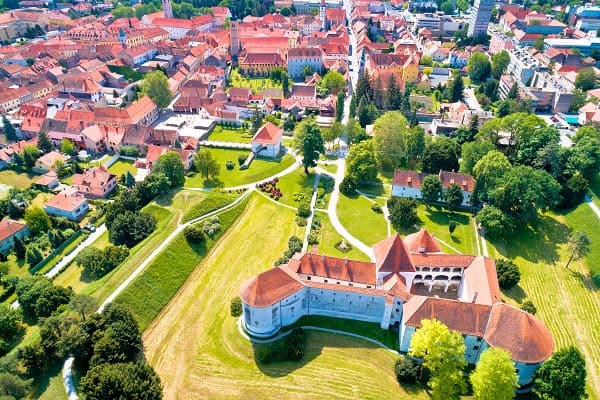 Gamla stan Varaždin, Kroatien
