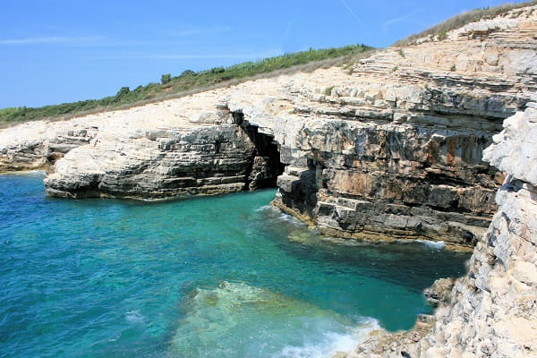 cape Kamenjak, Kroatien